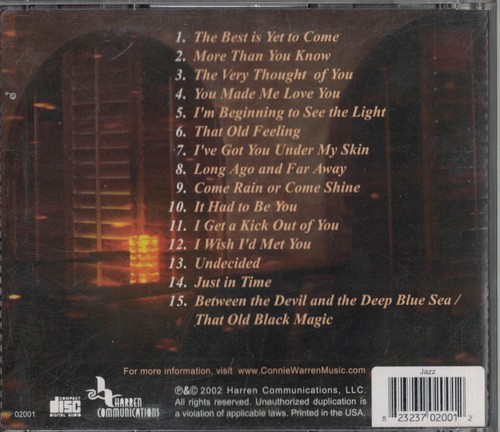 I Wish I'd Met You by Connie Warren (CD, 2002, Harren) - Picture 2 of 3