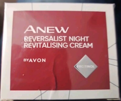 NEW AVON Anew Reversalist Plump & Smooth Night Cream with Protinol 1.7 OZ / 50ml