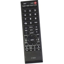 New CT-90325 Replaced Remote for Toshiba TV 22AV600UZ 26C100UM 26C10U 232C100U1