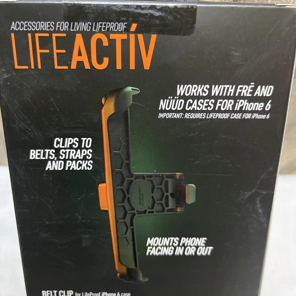 全新 LifePROOF Life ACTIVITY 皮带夹 适用于 iPhone 6 外壳 LIFEACTIV UC2-3 — 第 3/4 张图片