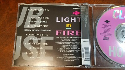 Light My Fire - 1993 House CD Single PWL 6 Track. for sale online