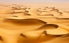 Landscape desert sand nature Custom Gaming Mat Desk