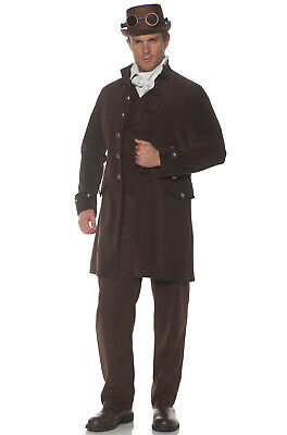 Brand New Victorian Steampunk Jack the Ripper Frock Coat Adult Costume ...