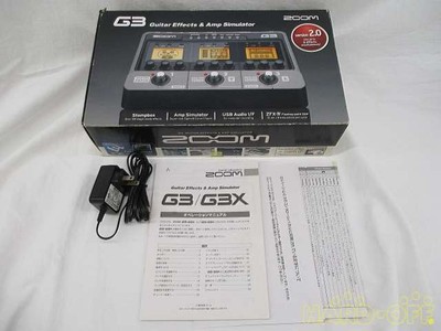 Zoom G3 Multi-Effects Guitar Effect Pedal with Box