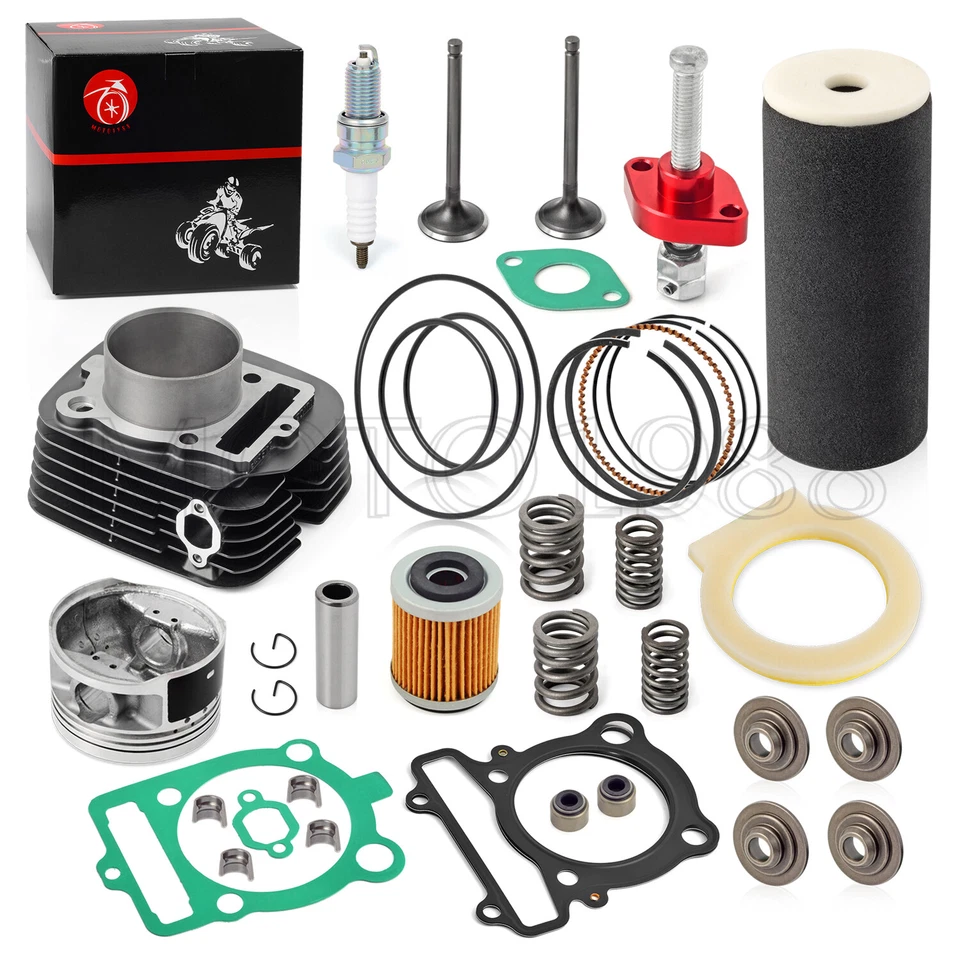 Juego de kit de extremo superior de aceite de aire junta de pistón de cilindro para Yamaha Warrior 350 1990-2004  Foto 4 de 4