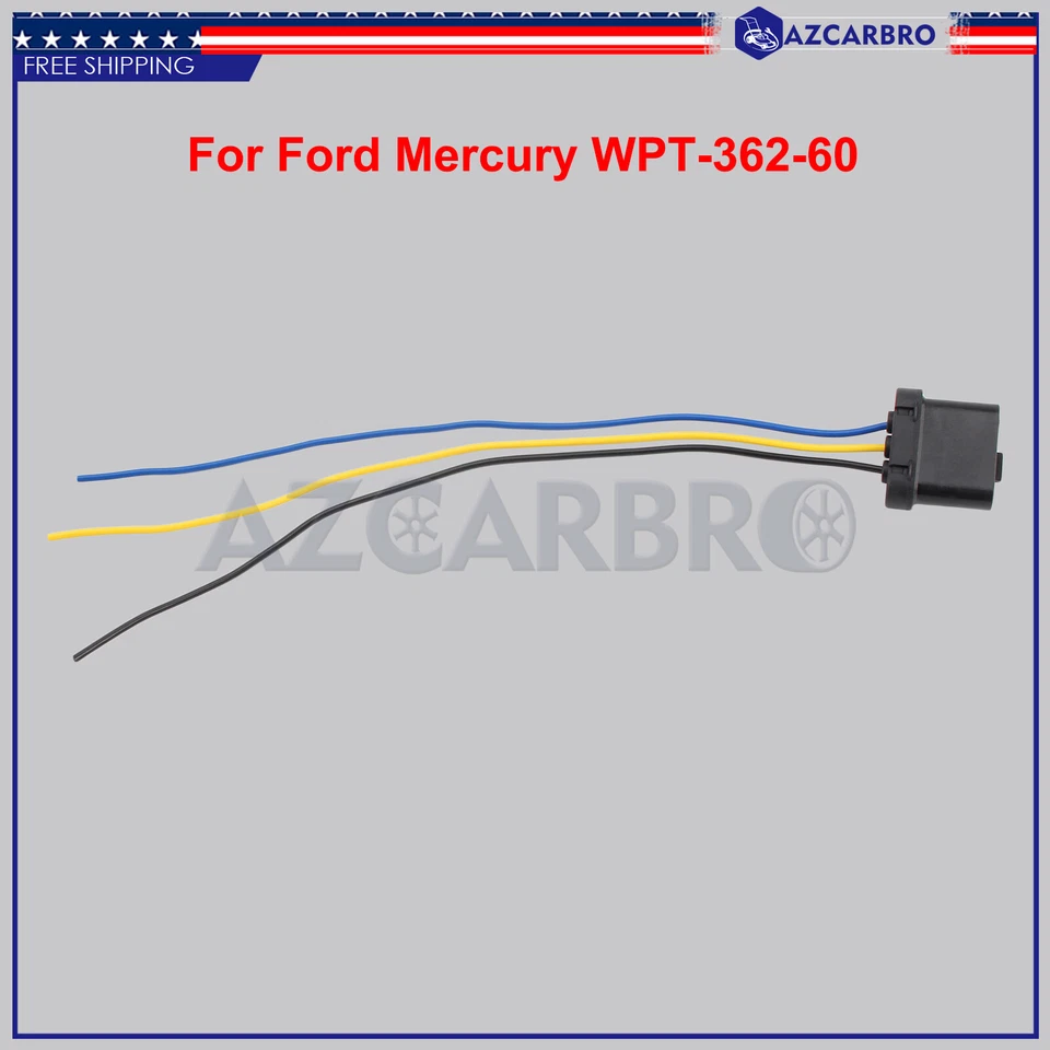 Cooling Fan Repair Wiring Harness Fits for 1995-2002 Ford Windstar 3.0L 3.8L V6  - Изображение 4 из 4