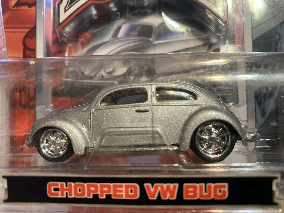 Chopped VW Bug Volkswagen Beetle Silver Maisto G Ridez 1'/64