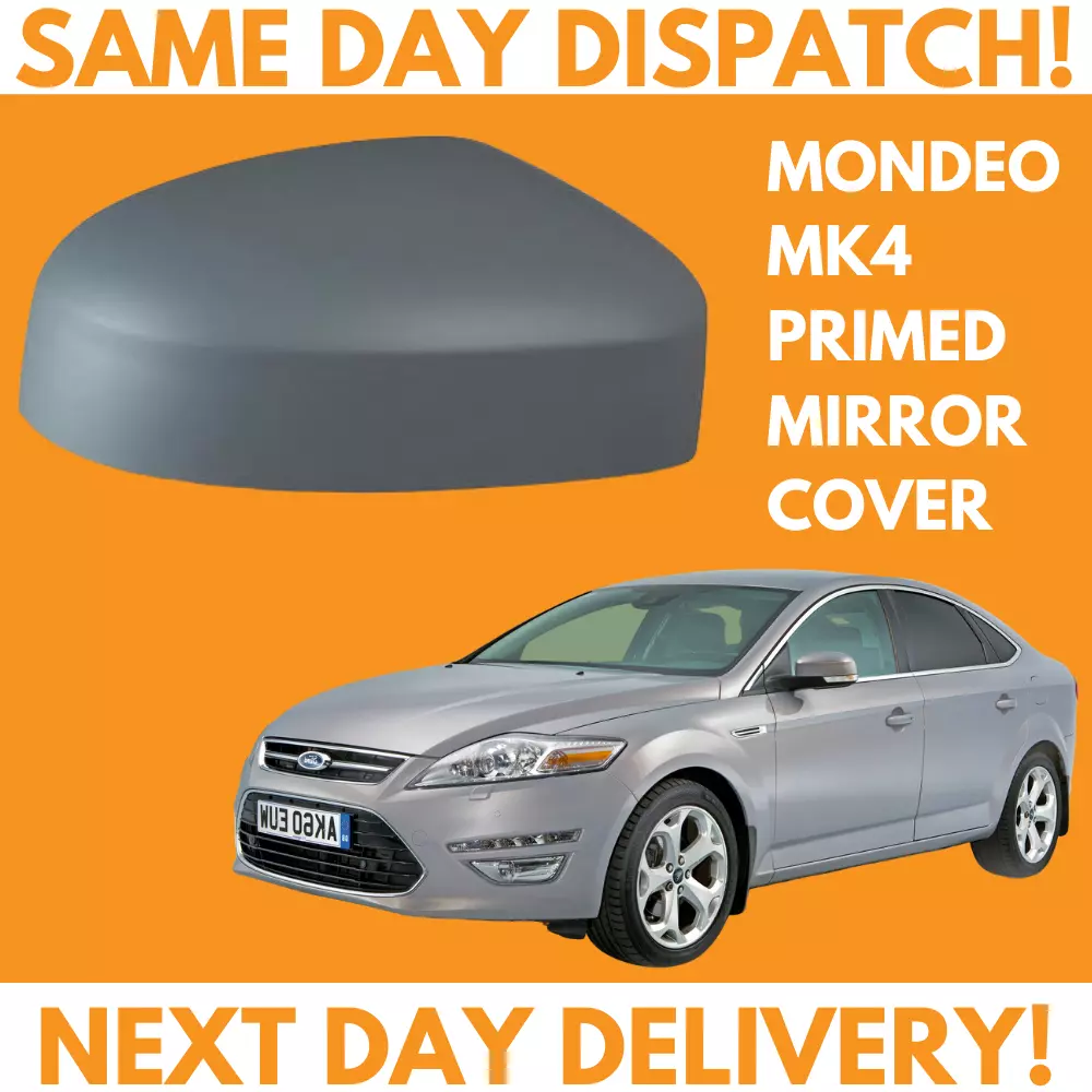 For Ford Mondeo MK4 2007 2015 Wing Mirror Cover Primed Right Side