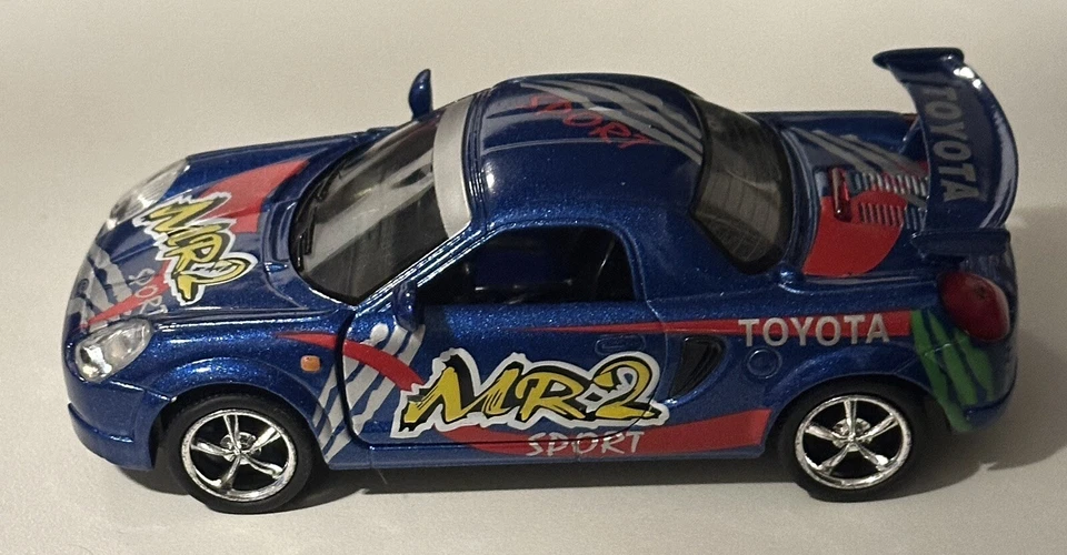 Kinsmart Toyota MR2 Street Fighter 5” Diecast Pull Back Toy Racer Original 2011 - Image 4 of 4