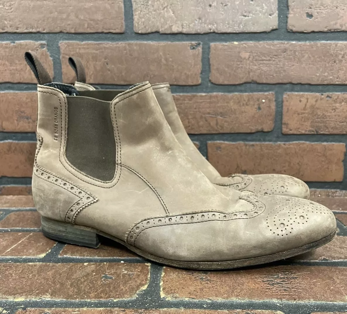 Hugo Boss Brown Ankle Boots Boss Orange Men s Size EUR 43 US 10