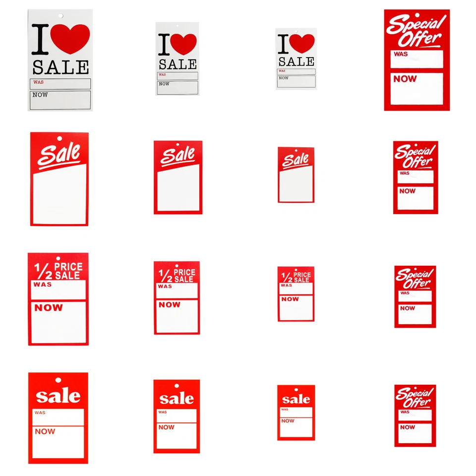 SFS OFFERTA SPECIALE VENDITA CARTE RIDOTTE ERA ORA CARD PRICING GUN HANGER SWING TICKETS