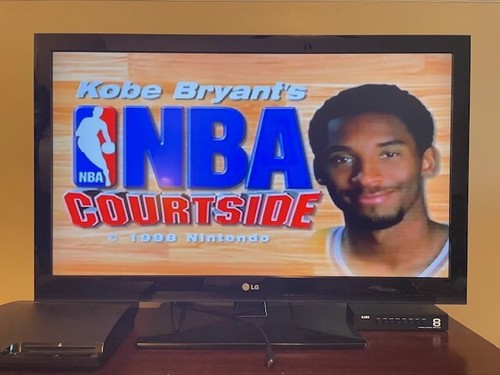 Kobe Bryant in NBA Courtside (Nintendo 64, N64, 1998-1) Cleaned Tested Working - Picture 15 of 15