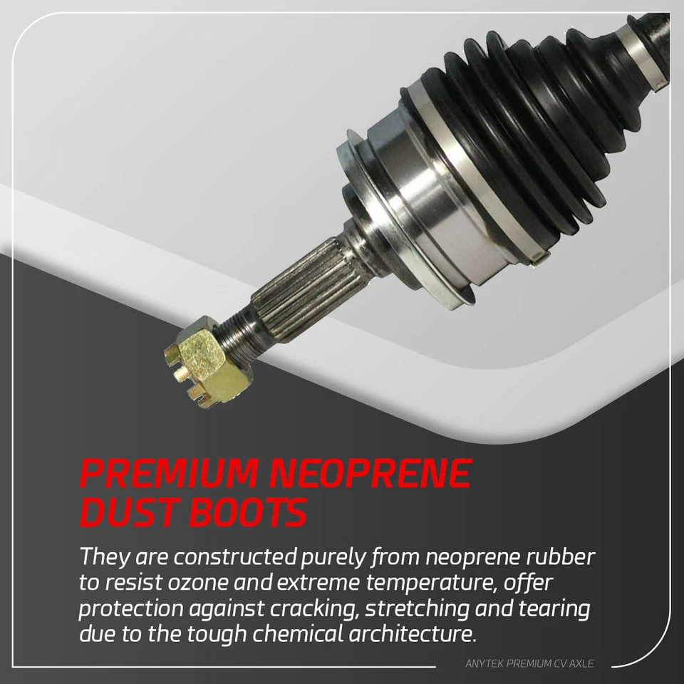 Front Right CV Axle Shaft for 1990-1992 1993 Geo Storm Isuzu Stylus SOHC Manual - Image 3 of 4