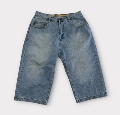 Pepe Jeans London Jean Shorts Mens Size 40 Blue Denim Baggy Hip Hop Y2K Jorts - Image 1 of 4
