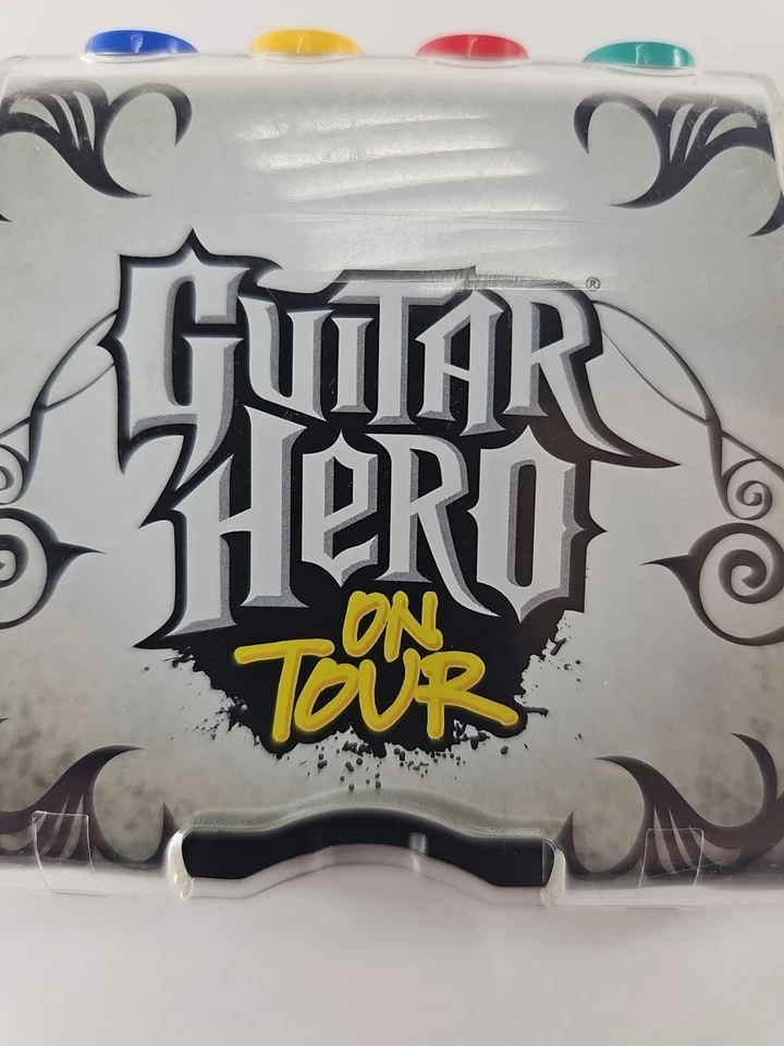 Nintendo DS Guitar Hero Grip On Tour Red Octane with 2 Picks - Image 3 of 4