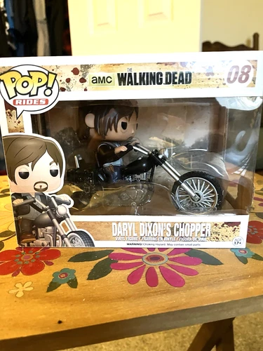 Funko Pop Rides The Walking Dead Daryl Dixon’s Chopper #08 Vinyl Figure