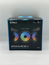 Lian Li UNI Fan SL-Infinity 120 ARGB 120mm Case Fan Triple Pack - UF-SLIN120-3B
