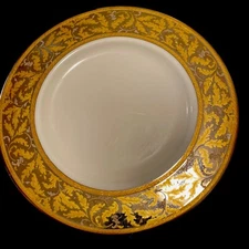 Lenox Classics Collection Landmark Platinum/Gold Accent Luncheon Plate  9 3/8