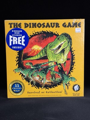 The Dinosaur Game Survival or Extinction New Sealed LCG 2000 Kids Animals