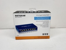 NETGEAR 8-Port Gigabit Ethernet Unmanaged Switch GS108 New Sealed Navy