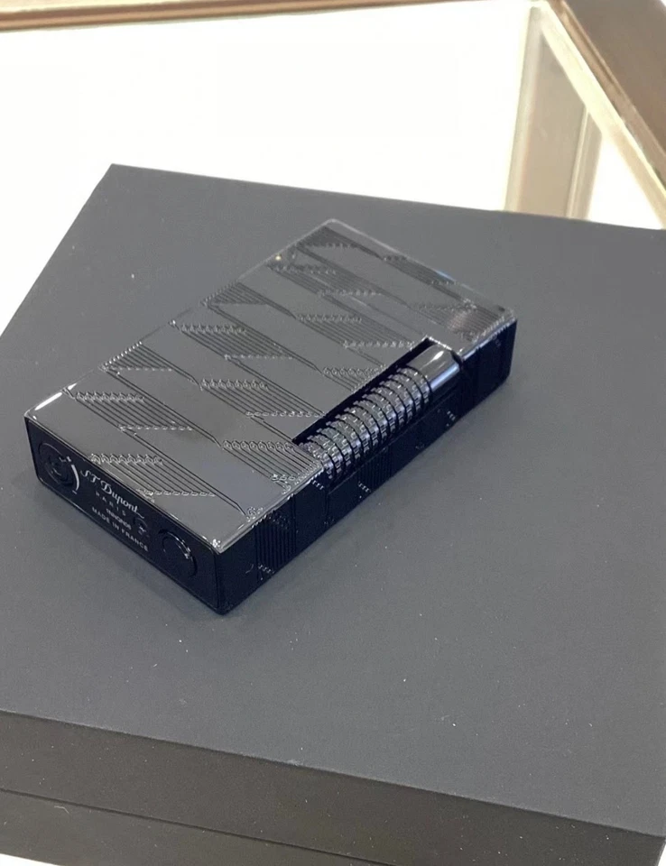 S.T. Dupont LeGrand Perfect Ping Lighter Monogram 1872 C23179 New In Box - Image 4 of 4