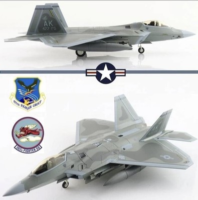 HOBBY MASTER 1:72 scale LOCKHEED F-22 RAPTOR, 477th FG, ELMENDORF