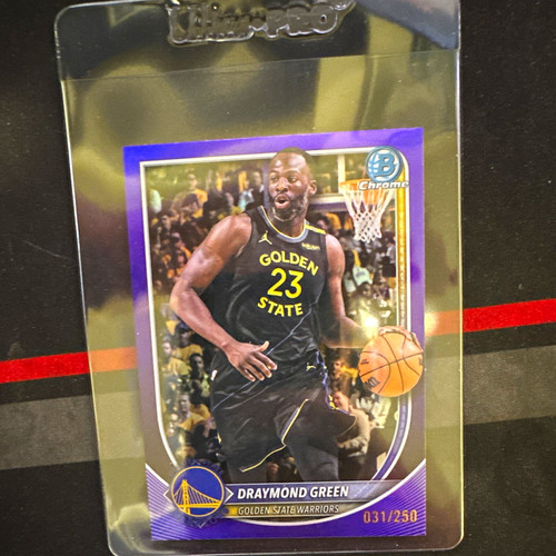 Topps 2025-26 Bowman Chrome Draymond Green Warriors Purple #BCV-117 /250