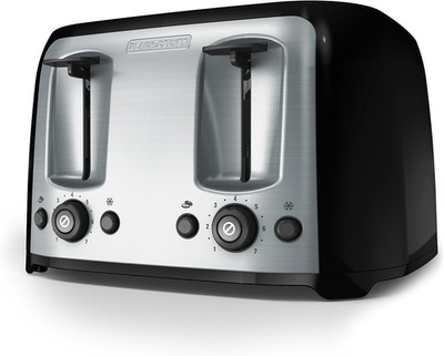 4-Slice Toaster, Extra Wide Slots, 7 Shade Settings, 1400 Watts, Frozen and Bage
