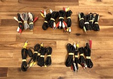 Lot de 20Câbles RCA Audio Vidéo -Jack 3,5 vers Jack -Jack vers RCA -RCA vers RCA