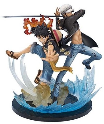 Bandai Tamashii Nations Monkey D Luffy & Trafalgar Law 5th Anniversary Gebraucht