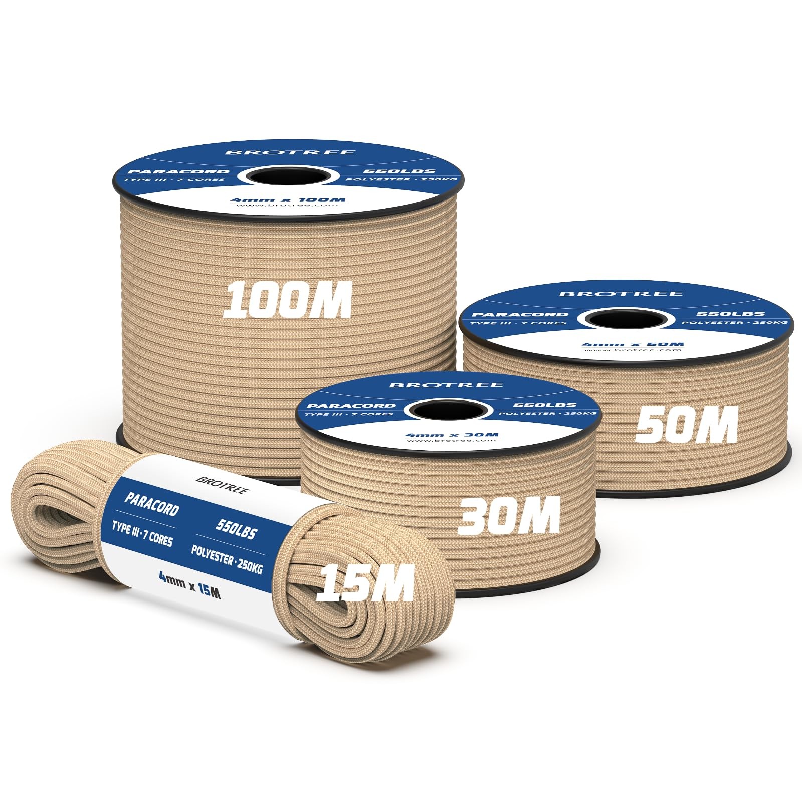 Bracelet en paracorde 550 à tresser soi-même avec ce cordon de 4mm pour les sorties en montagne