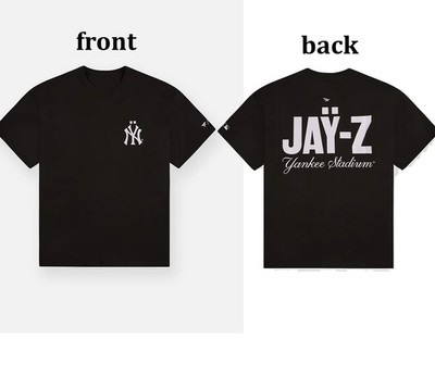 Jay-Z30 Yankeees Stadium 2026 reprint T-Shirt, printed on Sleeve Tee