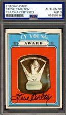 Steve Carlton Cards, Rookie Cards and Autographed Memorabilia Guide 27