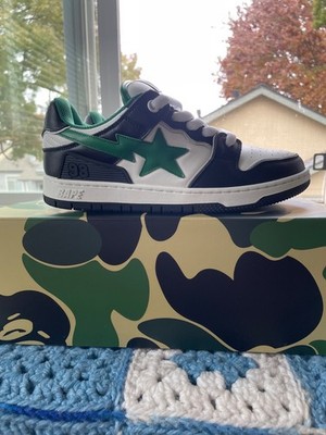 Size 9.0M - A Bathing Ape Bape Bape Sk8 Sta Bold #1 Black