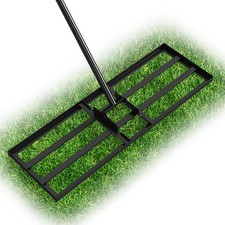 Lawn Leveling Rake, 30  x 10  Heavy Duty Lawn...