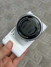 Sony Alpha ZVE10 4K Mirrorless Interchangeable Lens 16-50mm Tested white-95 NEW