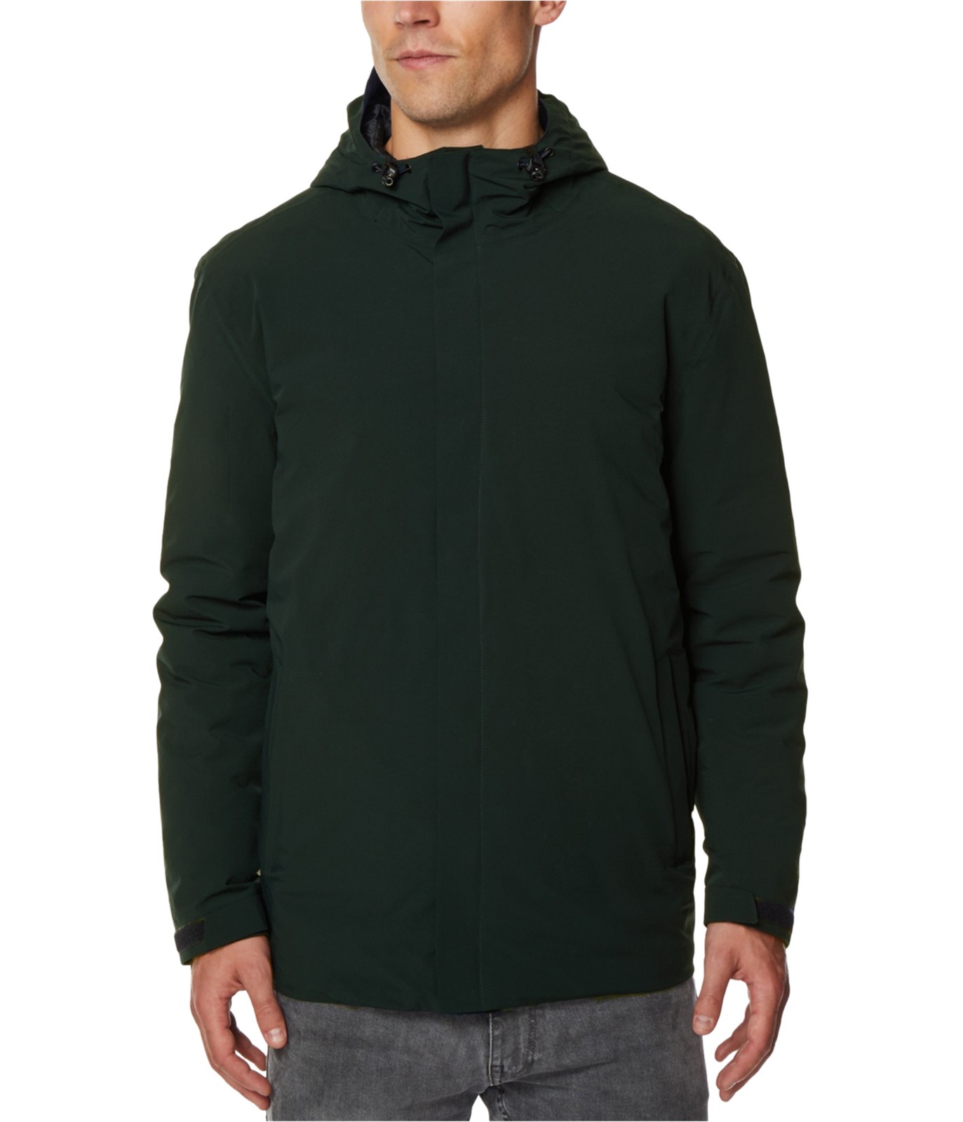 Мужской однотонный плащ-дождевик на 32 градуса зеленый XX-Large 12690₽