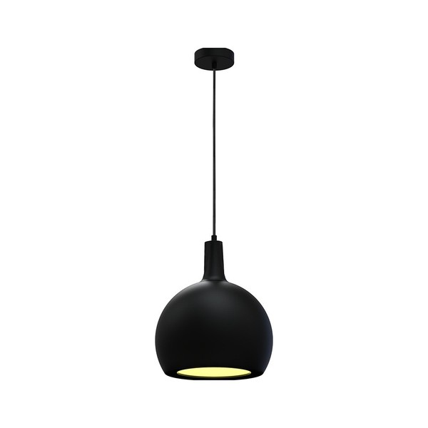 Pendelleuchte HäNgelampe Wohnzimmerlampe Schwarz Keramik Esszimmer H 188 Cm-image