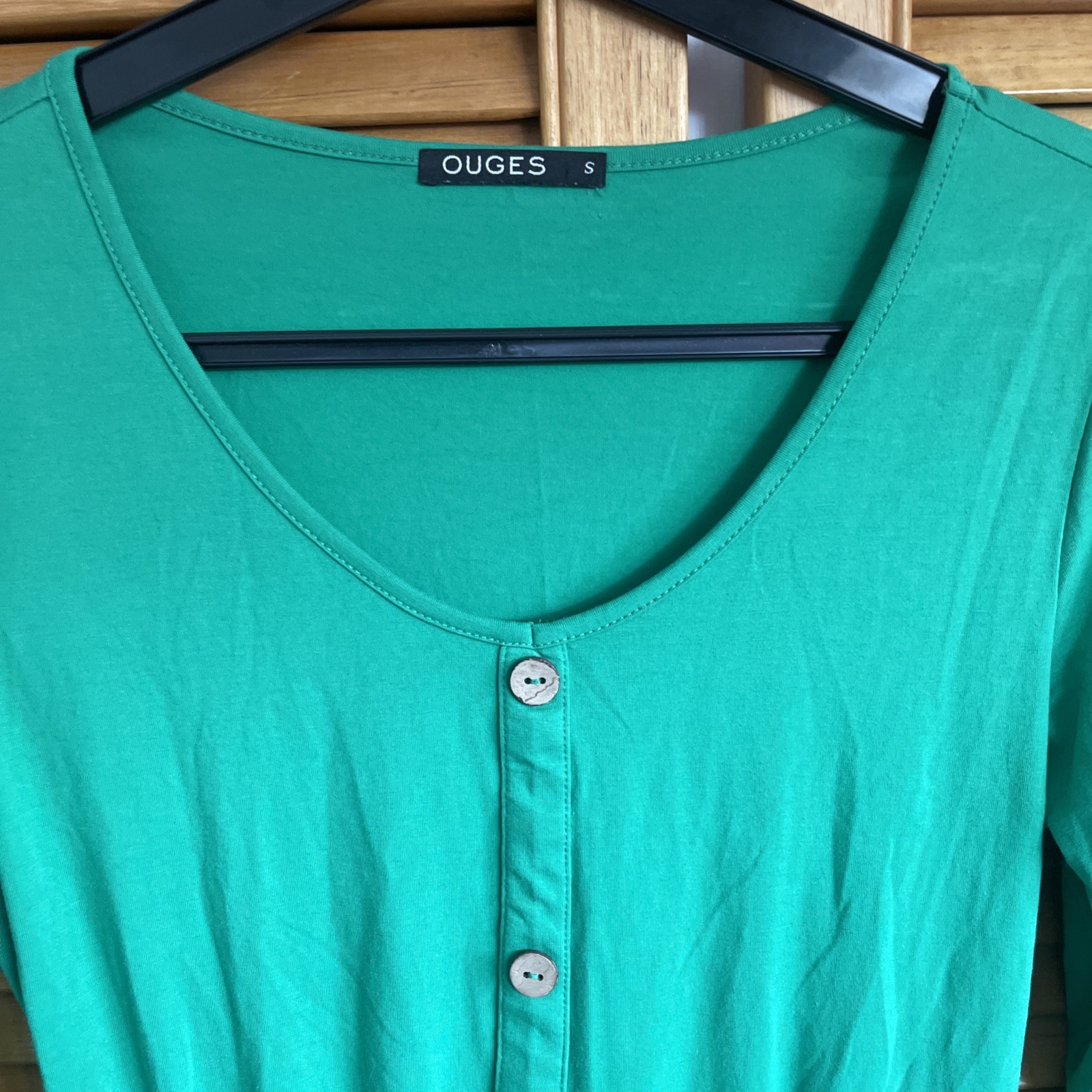 Ouges Women’s Green Dress Size S UK Size 8 - image 5