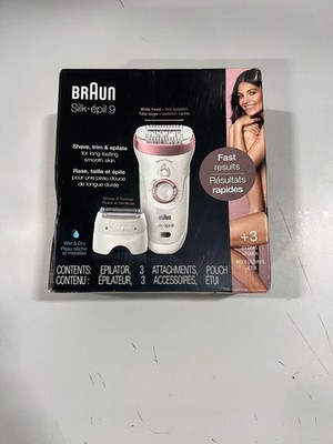 Braun Silk-Epil 9 Epilator Hair Remover Shaver & Trimmer