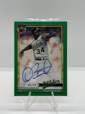 Dave Stewart auto 80/99 topps 75th