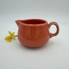 Vintage Fiestaware Persimmon Creamer Fiesta Homer Laughlin EUC Cream Cup 8oz