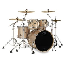 DW Performance Series 4-Piece Shell Pack Drum Set Bermuda Sparkle DRKTPFC04AABR