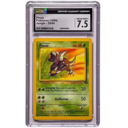 Pinsir (Unlimited) graded CGC 7.5 for sale on eBay