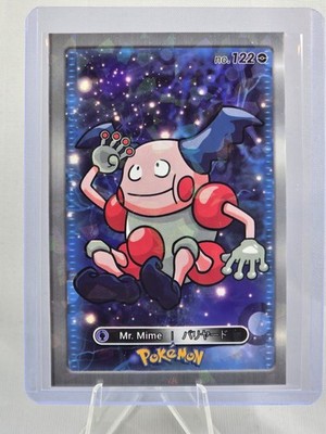 2024 POKEMON DATABASE 1 Card #122 MR. MIME Kanto Peru Edition Foil