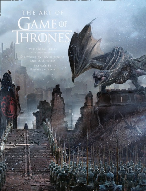 ART OF GAME OF THRONES HB by Deborah Riley (Hardback Book)