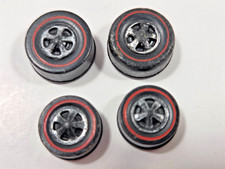 Original Hot Wheels Redline Tires 2 Medium 2 Large Bearing Style From 1968 To 70
