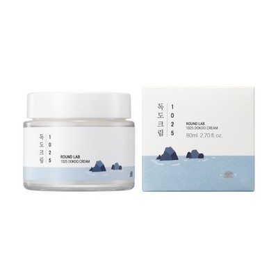 Round Lab 1025 Dokdo Cream Balm Type Hydrate Strengthen Natural Barrier 80ml NEW