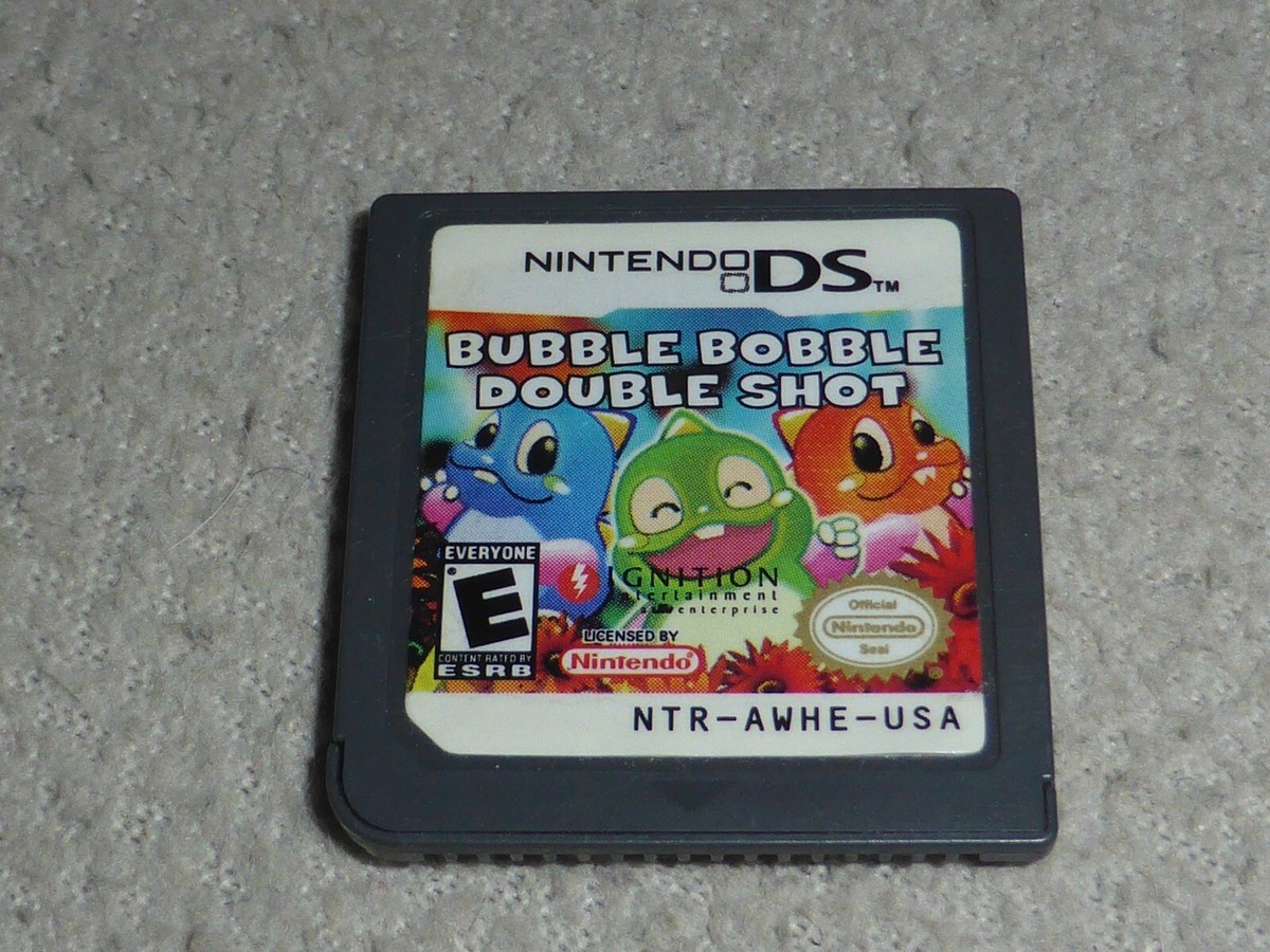 ニンテンドーDS - DS★BUBBLE BOBBLE DOUBLE SHOT 海外版 Amazon.com: Bubble Bobble: Double Shot - Nintendo DS : Video