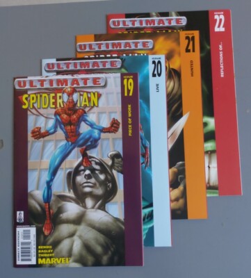 ULTIMATE SPIDER-MAN #19 TO #22 BENDIS 2002 Green Goblin ,Dr Octopus, Kraven 